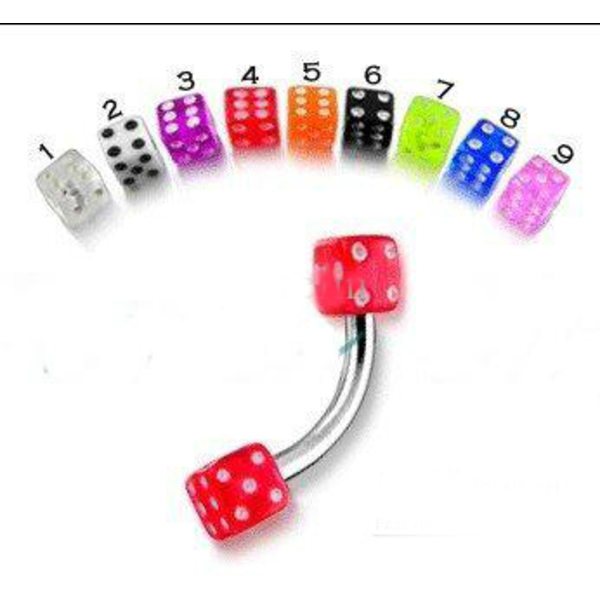 Ögonbryn  piercing LILA