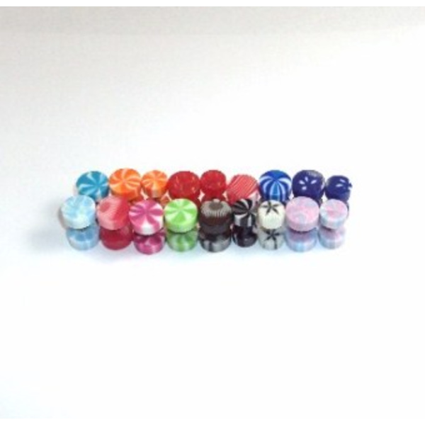 Fakepiercing Öronpiercing 1 ST ROSA 8 MM
