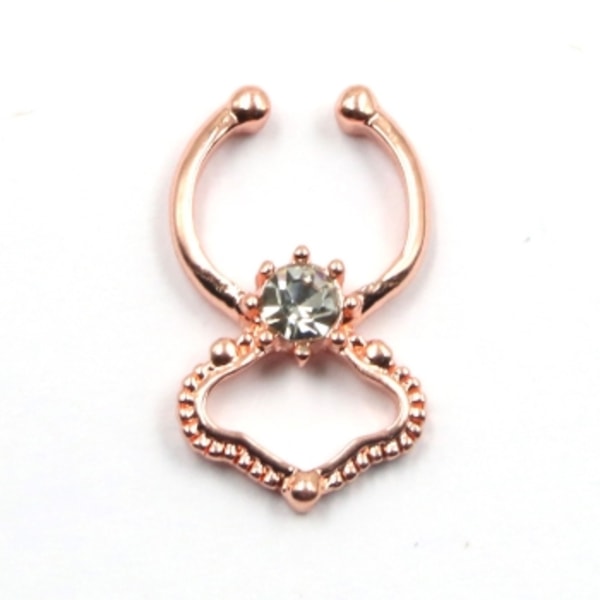 Næseringe Krops Piercing Falsk Septum Clicker