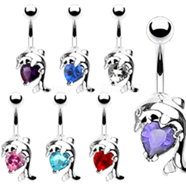Navle-Belly Button Ring Kropspiercing Smykker VIT