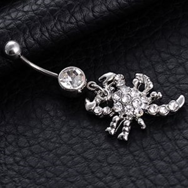 Navel Piercing silver