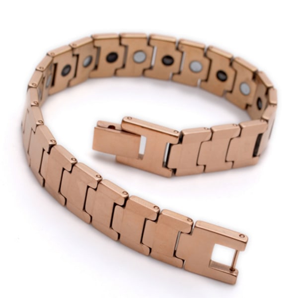 Volfram magnetiskt armband guld