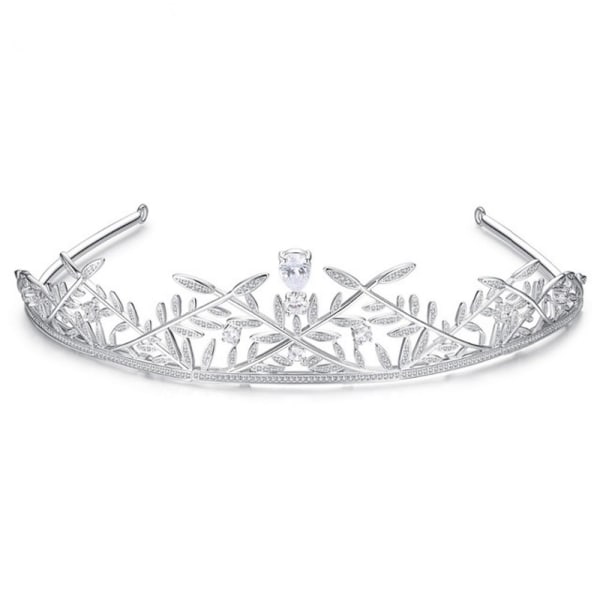 Luxury Crystal CZ wedding hair crownl hair accessories