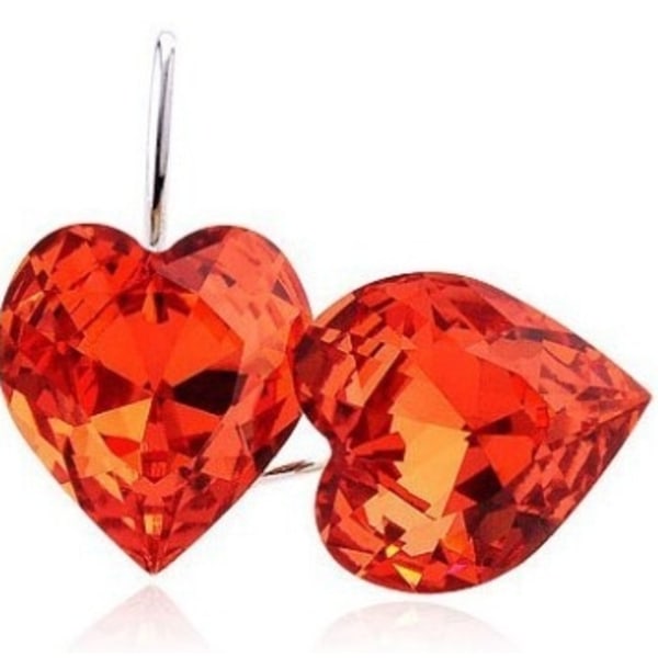 18K Forgyldt Krystal Rhinestone Smykker Øreringe