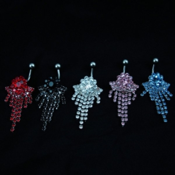 Navlepiercing Smykke LILA