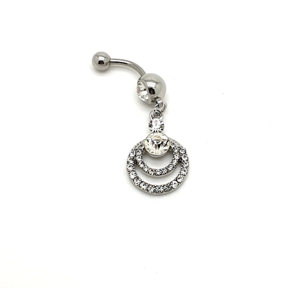Navle Piercing hvid