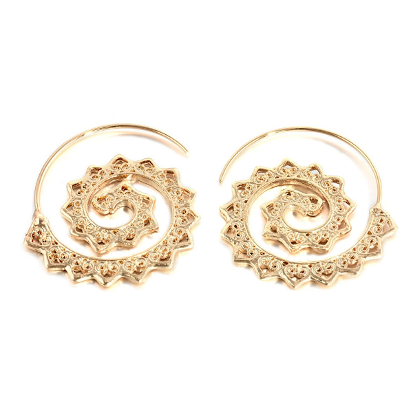 Øreringe Spiral guld