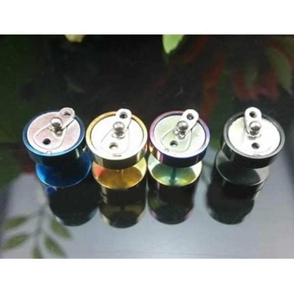 Falske Ørepropper Tunneler Krops Smykker multicolor