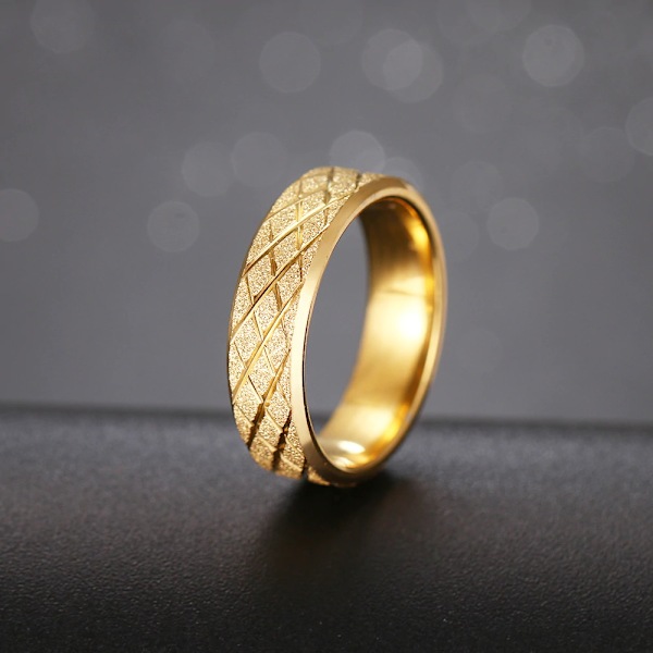 Rostfritt stål ring  18