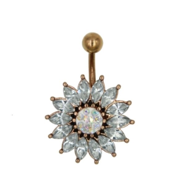 Titanium Anodiseret Blomst