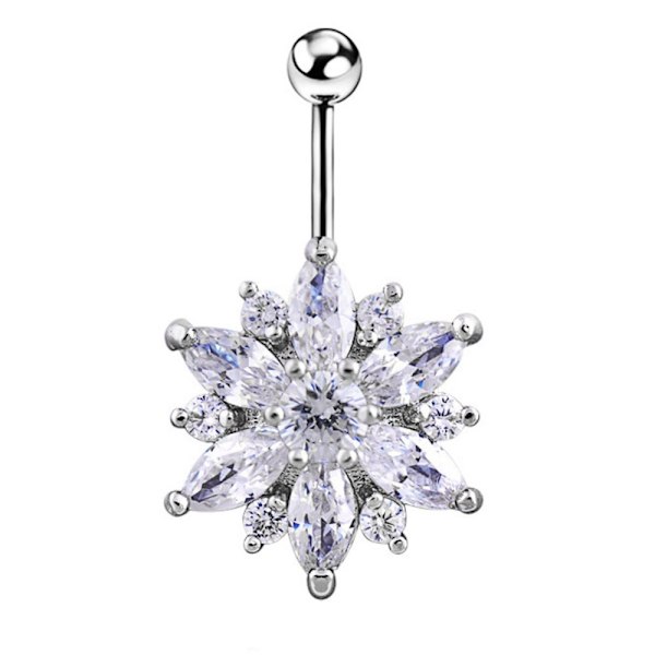 Forgyldt Navle Ring til Body Piercing