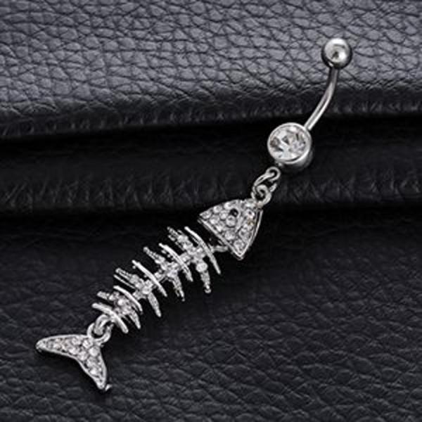 Navle Piercing sølv