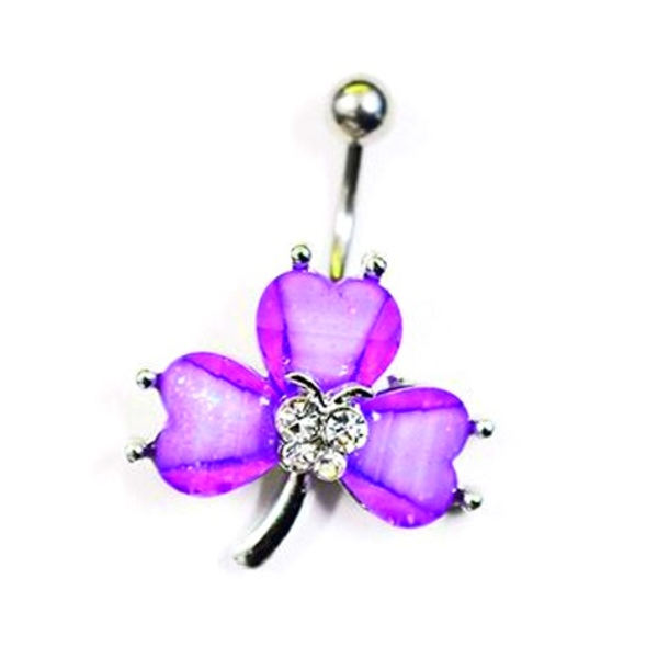 Navle Piercing lilla