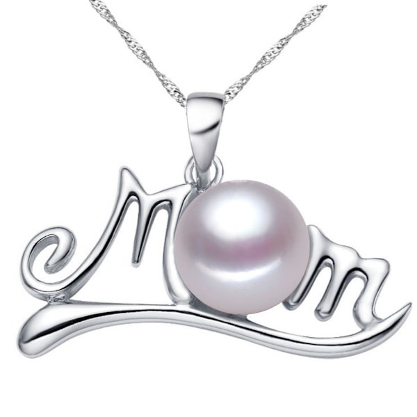Mors dag Halsband vit