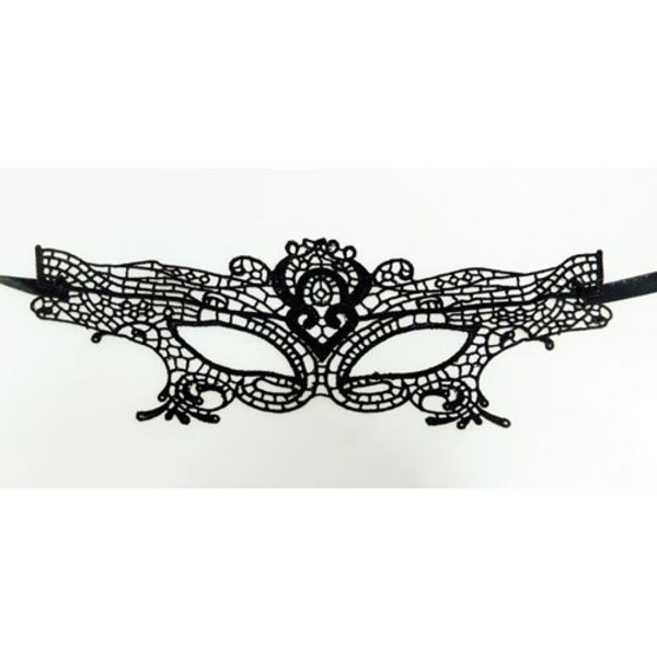 Lace Mask svart Party