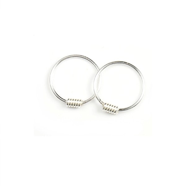 925 Silver Hoop Nose Ring 1 st