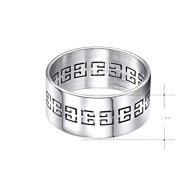Ringe i rustfrit stål 19