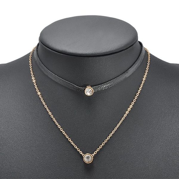 Halsband guld