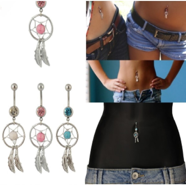 Navlepiercing Smykke GUL