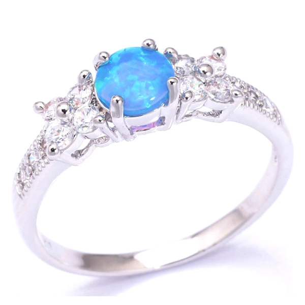 Silversmycken filled ring Brand Opal 16