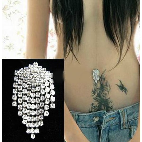 Navlepiercing Smykke SVART