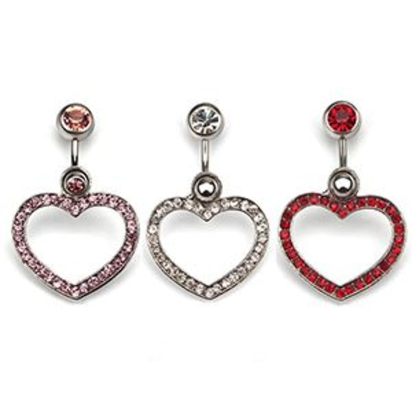 Navlepiercing Smykke multicolor