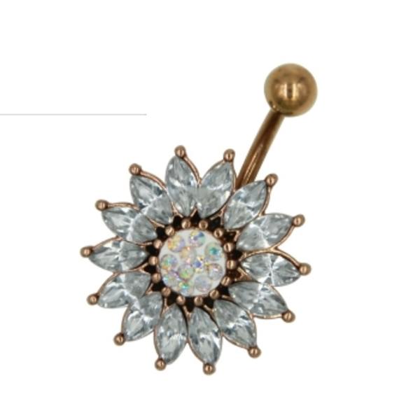 Titanium Anodiseret Blomst