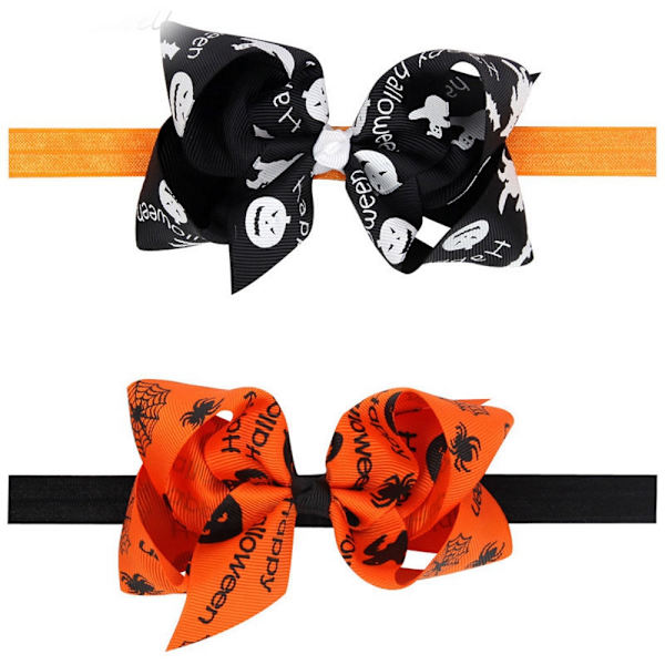 Halloween-hovedbånd til børn sort