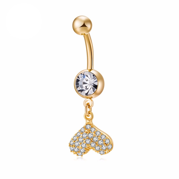 Forgyldt Navle Ring til Body Piercing Smykker