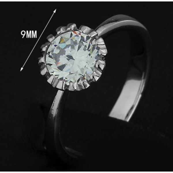 316L rostfritt stål Lady ring 16
