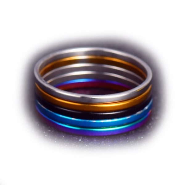 Rostfritt stål ring 5-IN-1 18