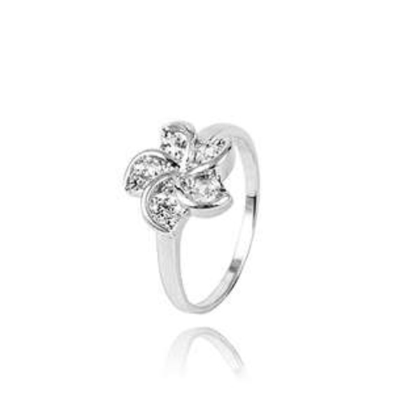 18K Guldfyllda Guld gulddoublé Filled CZ Ring 18