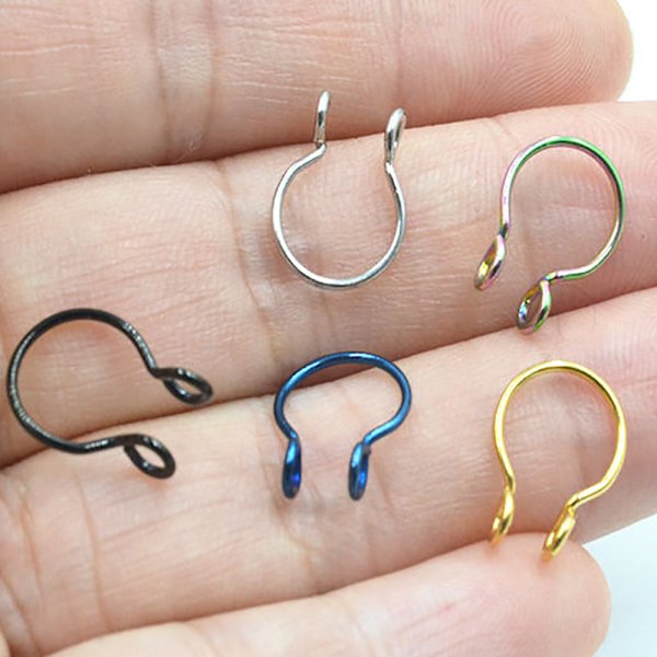 Näsa ring fake SEPTUM MULTICOLOR