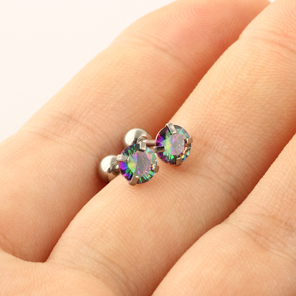 Tragus Piercing Øresmykke CZ 1 STK