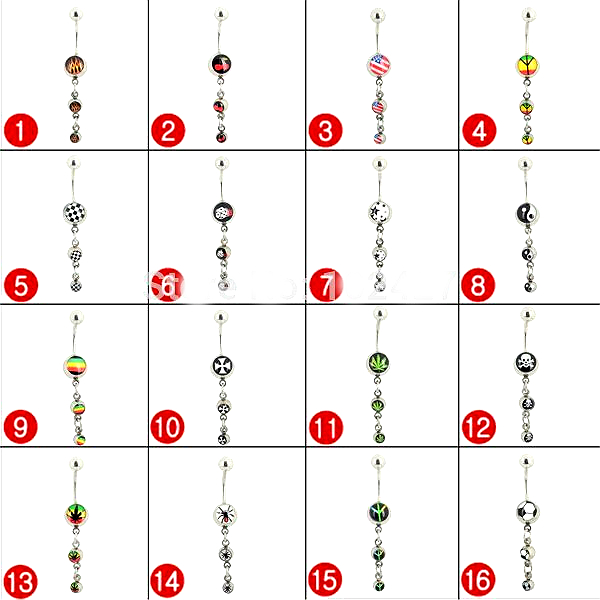 Navle-Belly Button Ring Kropspiercing