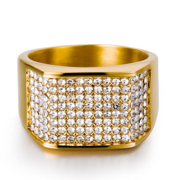 Guldpläterad RING Cubic Zirconia guld 20