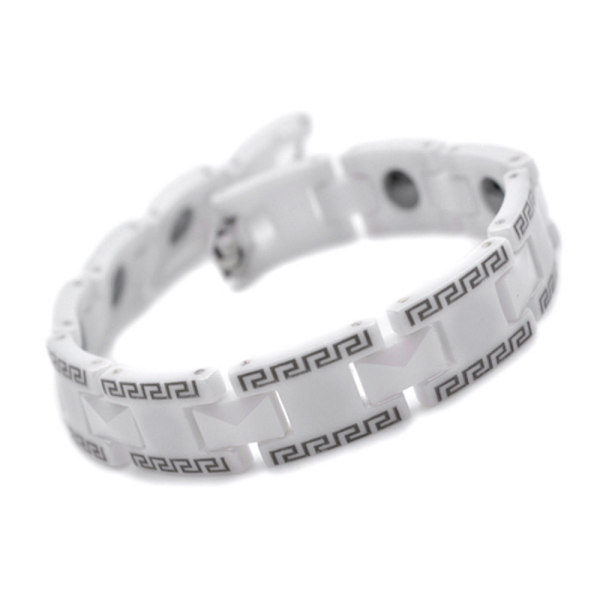 Tungsten Magnetisk Armbånd hvid