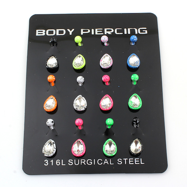 Navelpiercing Piercing smycken vit