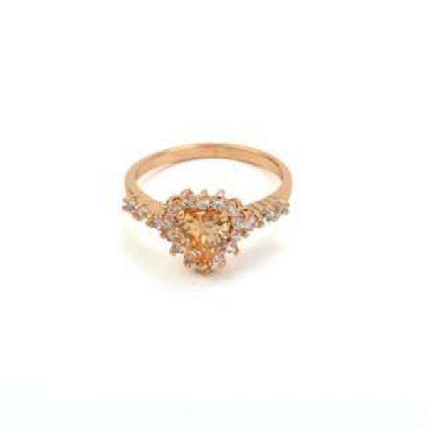 18K Gold Filled CZ Ring