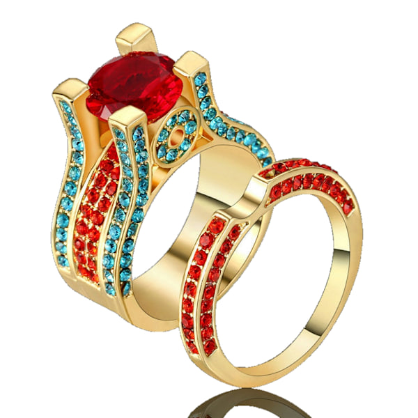 10K Guldbelagt Ring 19