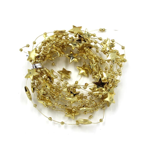 3m konstgjorda   pärlor kedja bröllop dekoration hår accessoarer