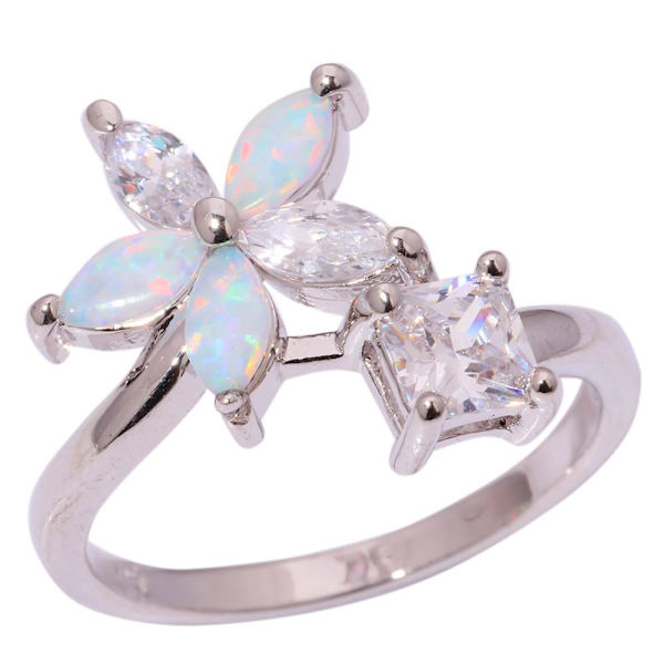 Silversmycken filled ring VIT Brand Opal 16