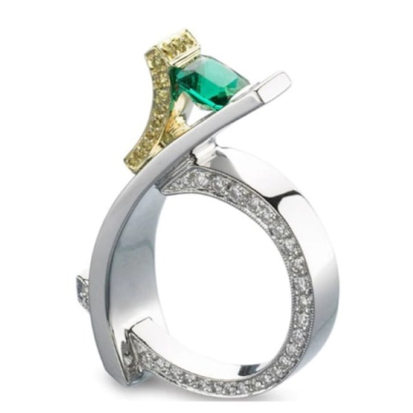 Guldpläterad RING Cubic Zirconia 16