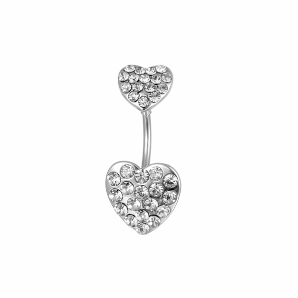 Navelpiercing med ring, mageknapp