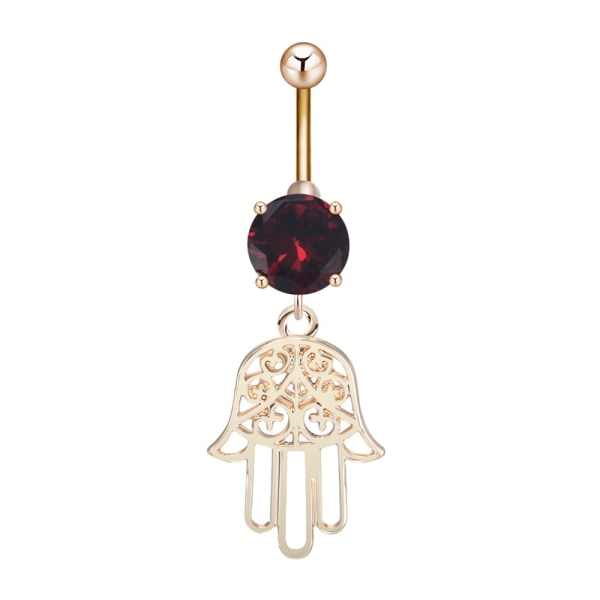 Napatyyppi Navel Renkaat Kehon Piercing GULD