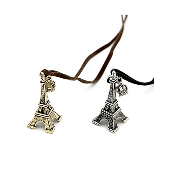 Halsband Eiffel tower SILVER silver