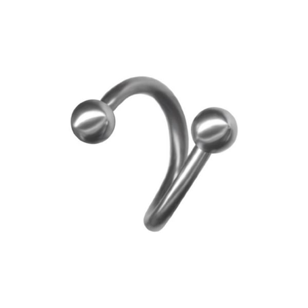 G23 Titanium Hestesko Twister Barbell 1,2*8*3	