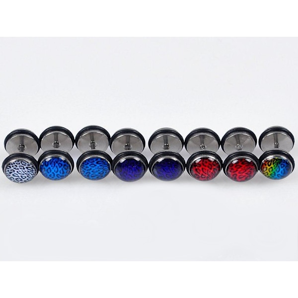 Fakepiercing Öronpiercingar Vit