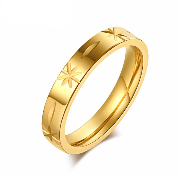 Rostfritt stål ring 18