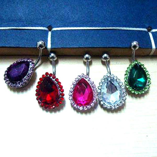 Navelpiercing Piercing smycken LILA